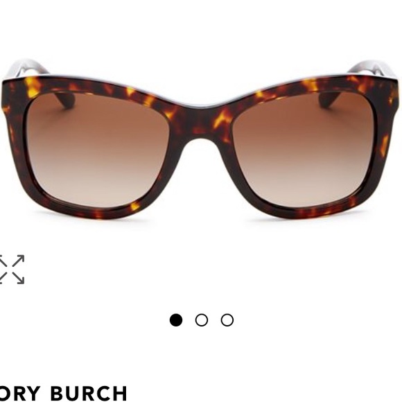NEW TORY BURCH Women's Square Sunglasses - Picture 3 of 8